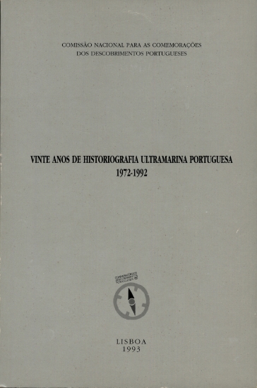 Imagem de Vinte anos de Historiografia Ultramarina Portuguesa 1972-1992