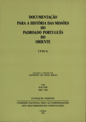 Imagem de Documentação para a História das Missões do Padroado Português do Oriente Índia - Volume VIII 1560-1561