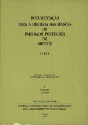 Imagem de Documentação para a História das Missões do Padroado Português do Oriente Índia - Volume X  1566-1568