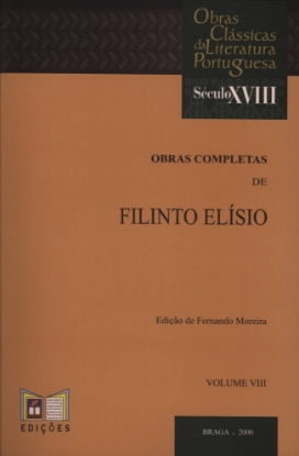Imagem de Obras Completas de Filinto Elísio - Volume VIII