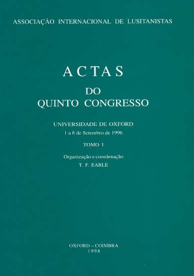 Imagem de Actas do Quinto Congresso. Tomo I.