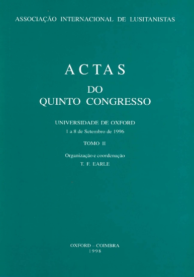 Imagem de Actas do Quinto Congresso. Tomo II