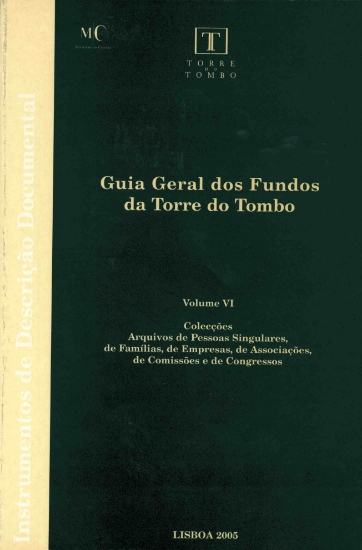 Imagem de Guia Geral dos Fundos da Torre do Tombo Vol. VI