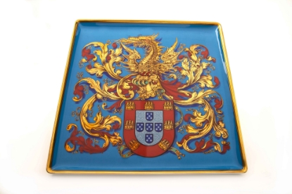 Imagem de Bandeja Biblioteca - Leitura Nova (fundo azul)