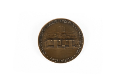 Imagem de Medalha da Inauguração das novas Instalações do Arquivo Nacional da Torre do Tombo 1990
